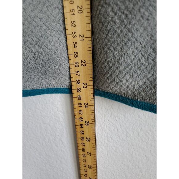 Patagonia Fleece Pullover Jacket Womens Medium Re Tool Gray Long Sleeve Snap T - Picture 4 of 15